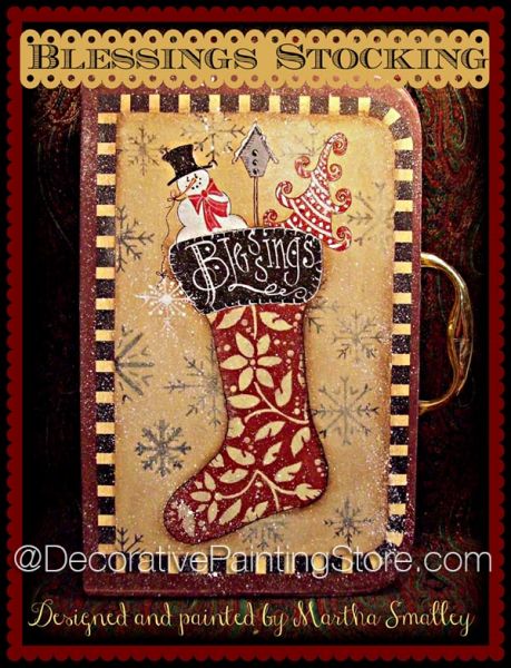 Blessing Stocking Suitcase ePattern - Martha Smalley - PDF DOWNLOAD